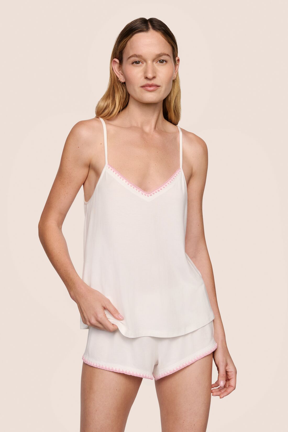 Ivory/Pink Nectar,X-Small