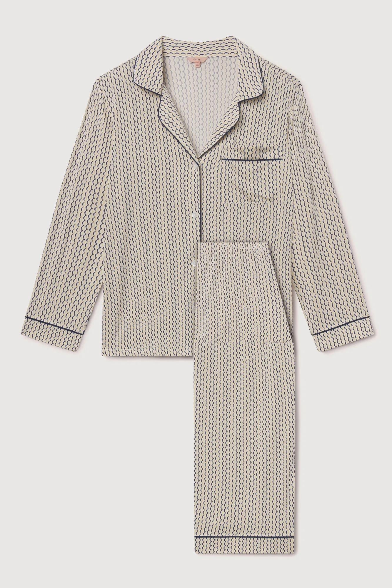 Eberjey Gisele Printed TENCEL™ Modal Long PJ Set