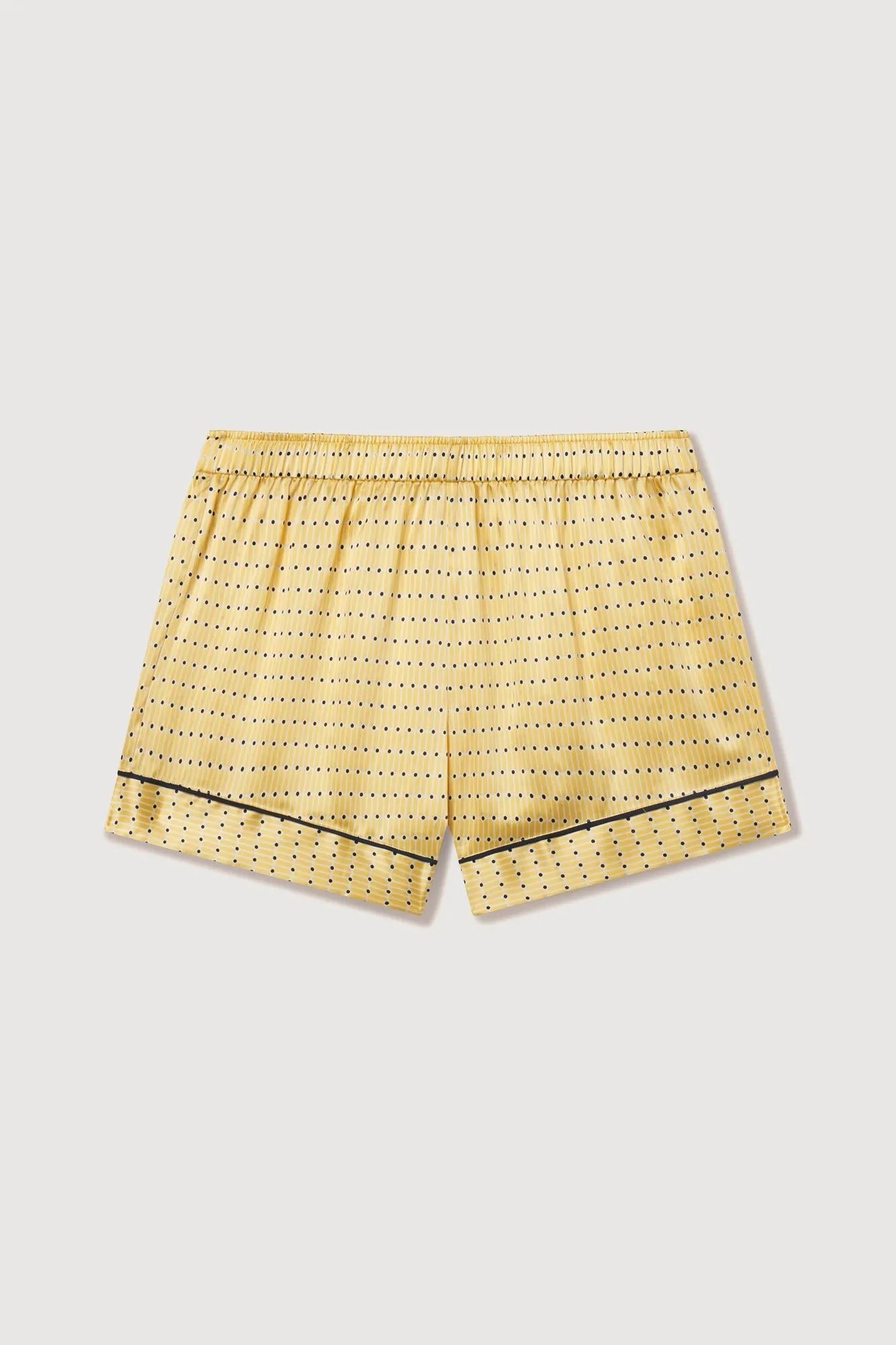 Eberjey Inez Washable Silk Printed Short PJ Set