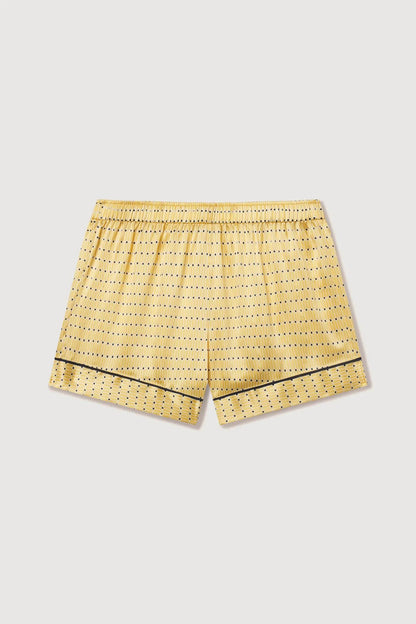 Eberjey Inez Washable Silk Printed Short PJ Set