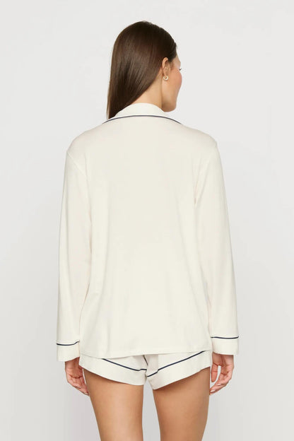 Eberjey Gisele TENCEL™ Modal Long Sleeve Short PJ Set