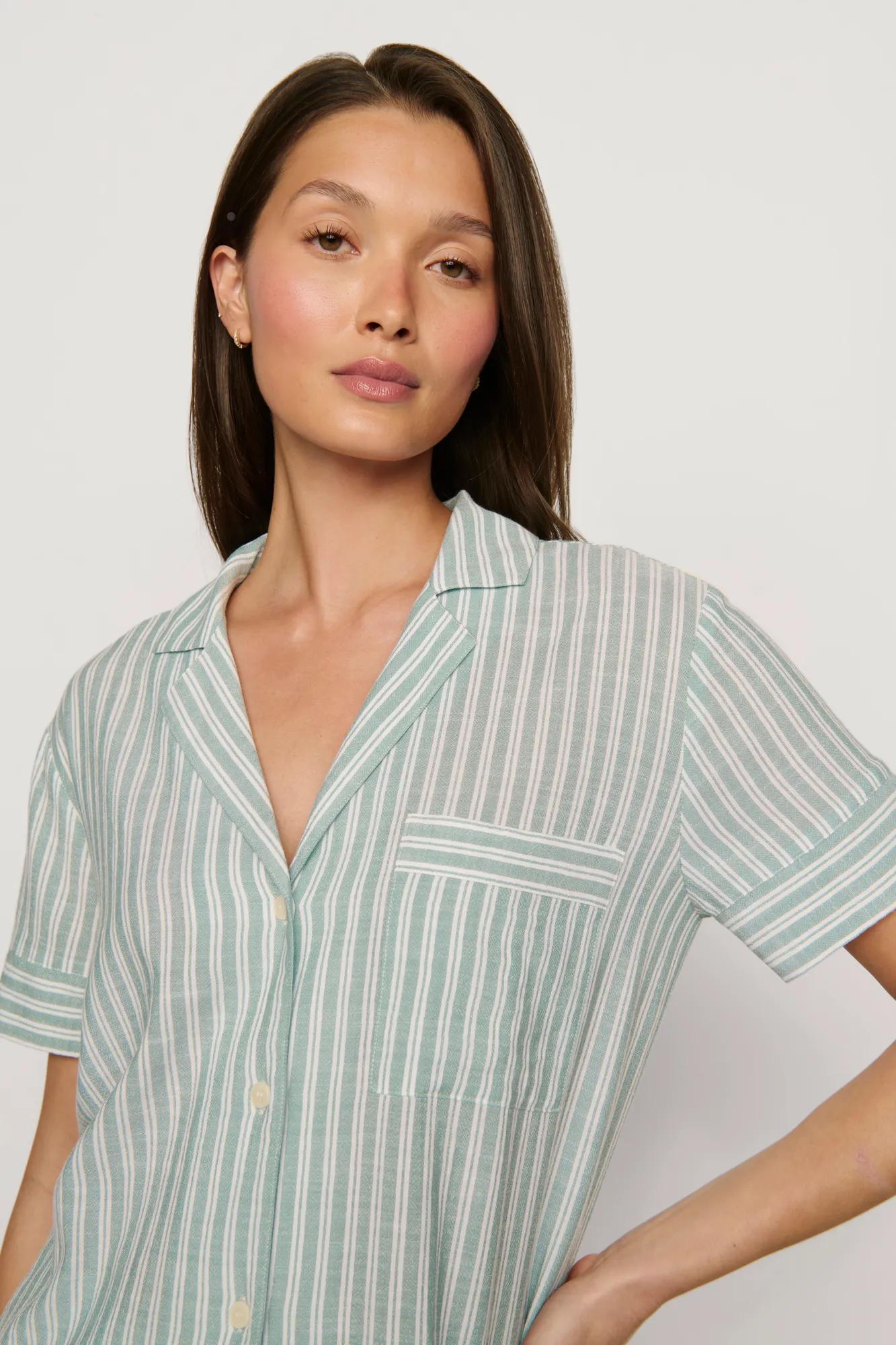 Regatta Stripe Seagrass/White,X-Small