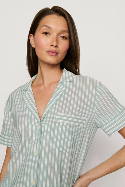 Regatta Stripe Seagrass/White,X-Small