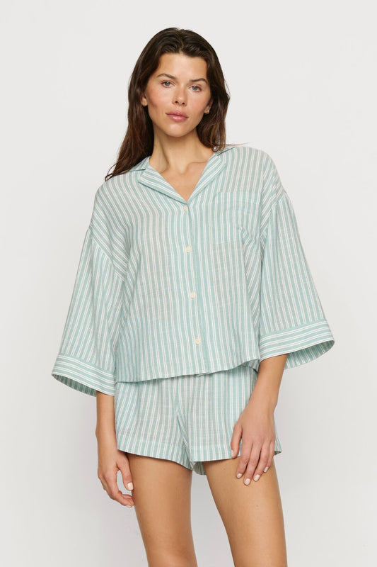 Eberjey Nautico Relaxed Short PJ Set