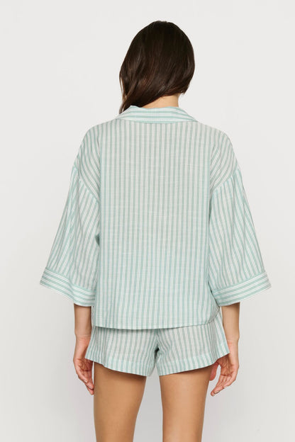 Eberjey Nautico Relaxed Short PJ Set