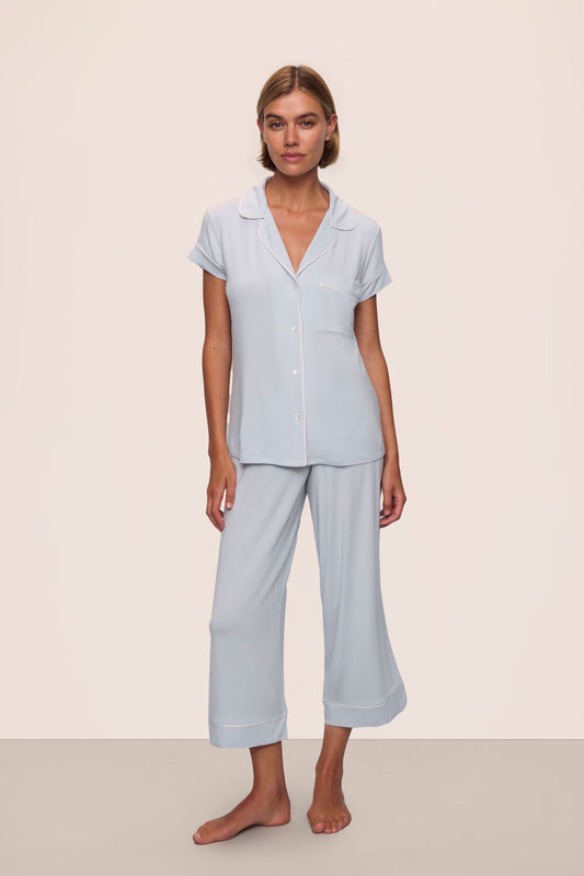 Eberjey Gisele TENCEL™ Modal Short Sleeve Cropped PJ Set