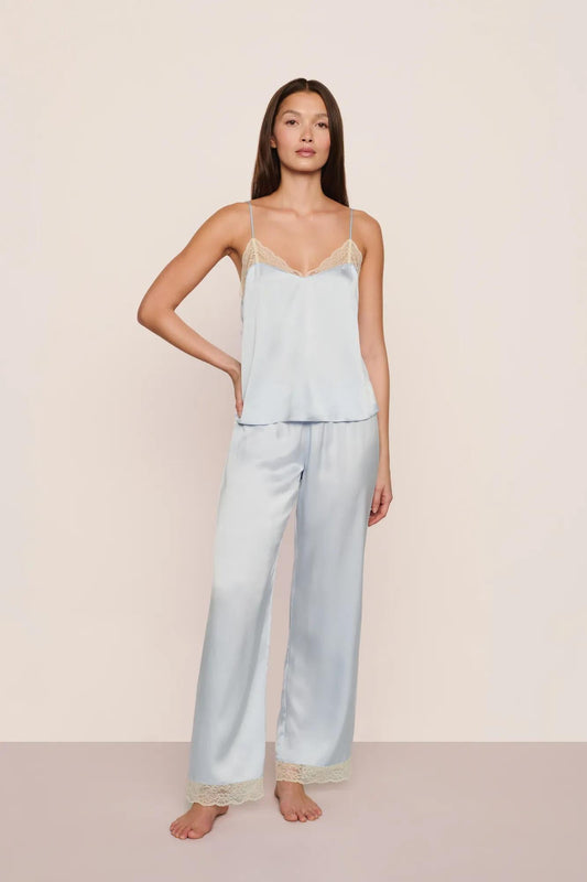 Eberjey Washable Silk Lace Cami & Pant Set