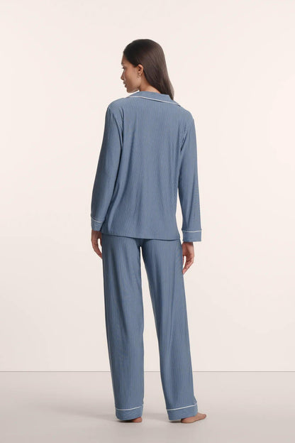 Eberjey Gisele Printed TENCEL™ Modal Long PJ Set