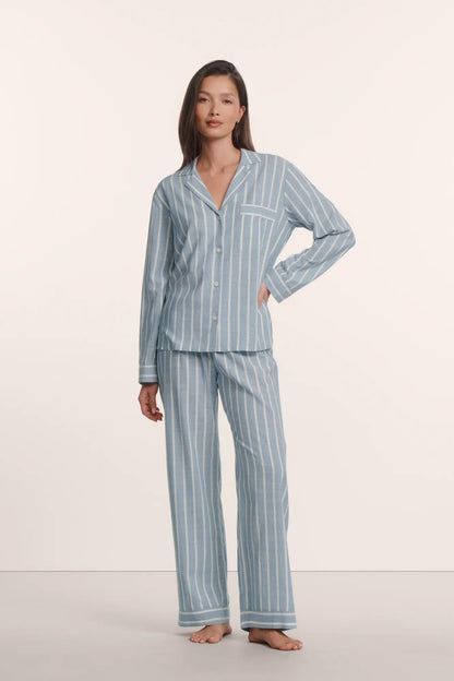 Eberjey Nautico Long PJ Set