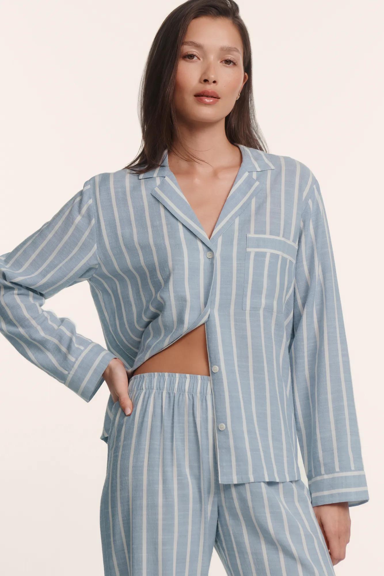 Eberjey Nautico Long PJ Set