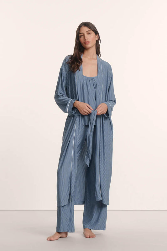 Eberjey Gisele Printed TENCEL™ Modal Long Robe