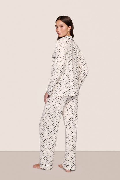 Eberjey Gisele Printed TENCEL™ Modal Long PJ Set