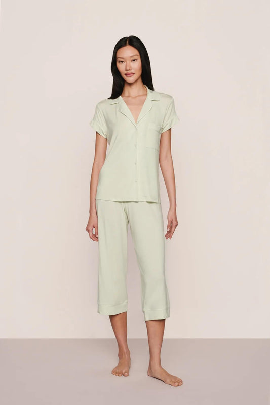 Eberjey Gisele TENCEL™ Modal Short Sleeve Cropped PJ Set
