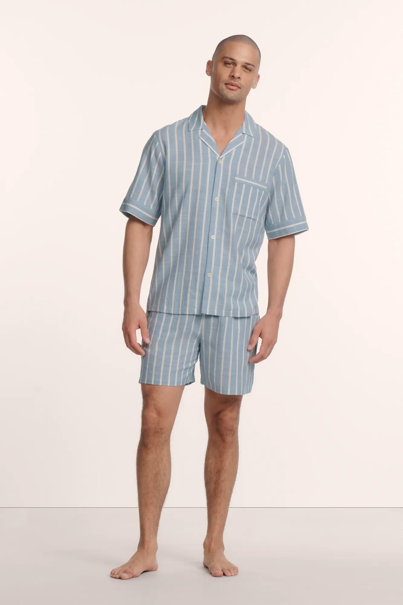 Eberjey Men's Nautico Short PJ Set
