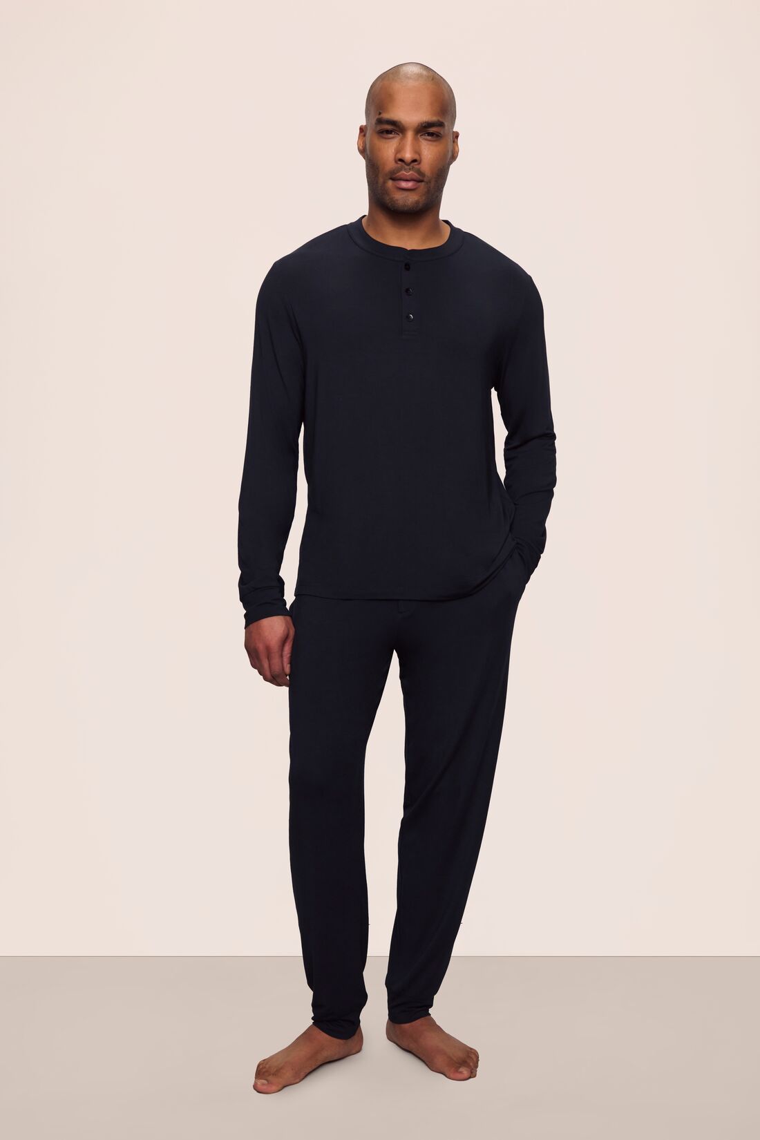 Eberjey Henry TENCEL™ Modal Long PJ Set