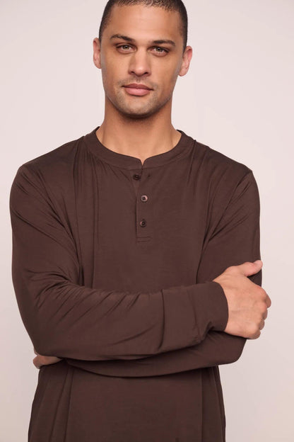 Eberjey Henry TENCEL™ Modal Long PJ Set