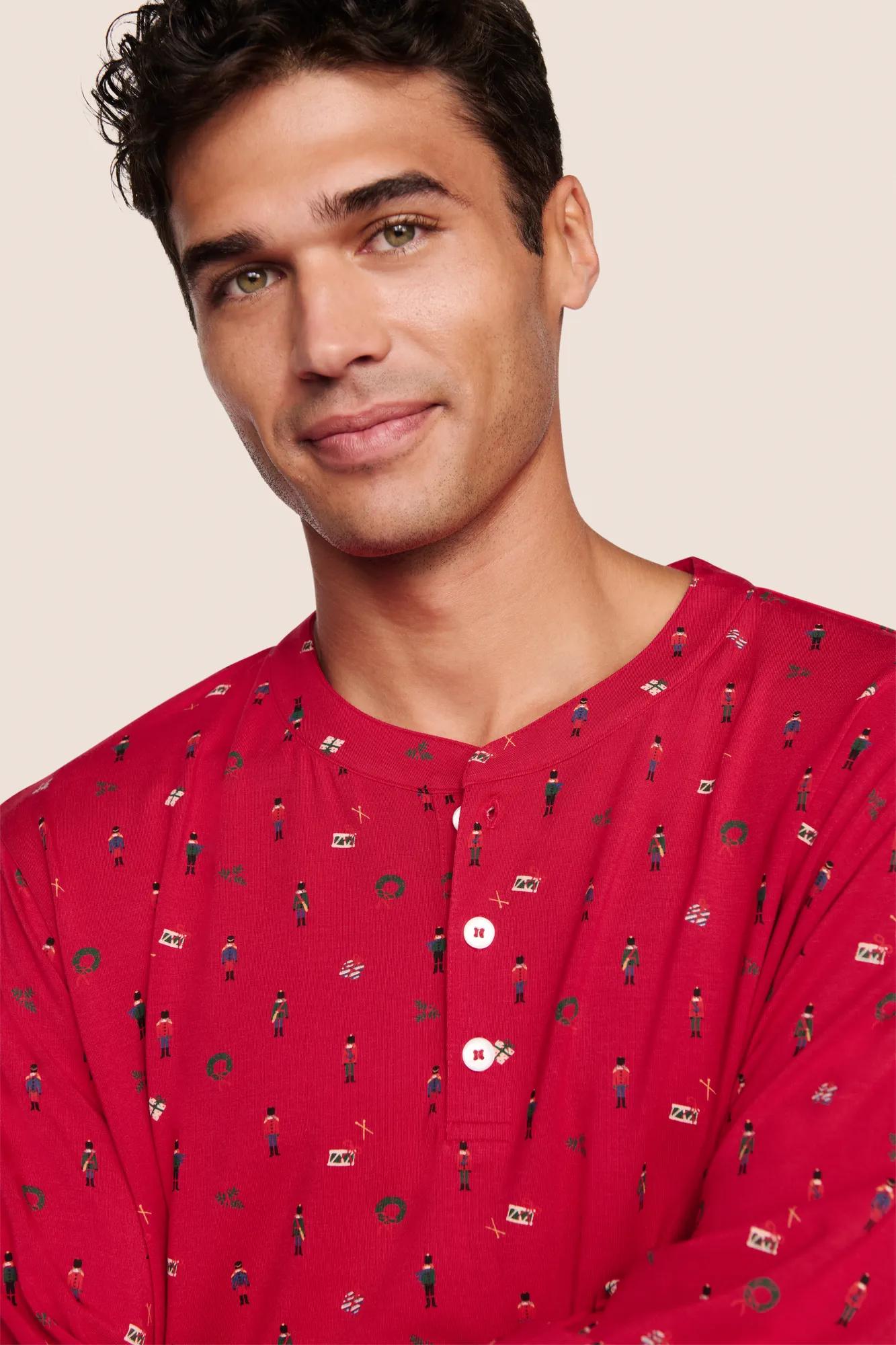 Eberjey Henry Printed TENCEL™ Modal Long PJ Set