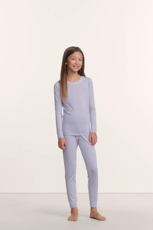 Eberjey Kids TENCEL™ Modal Unisex Long PJ Set