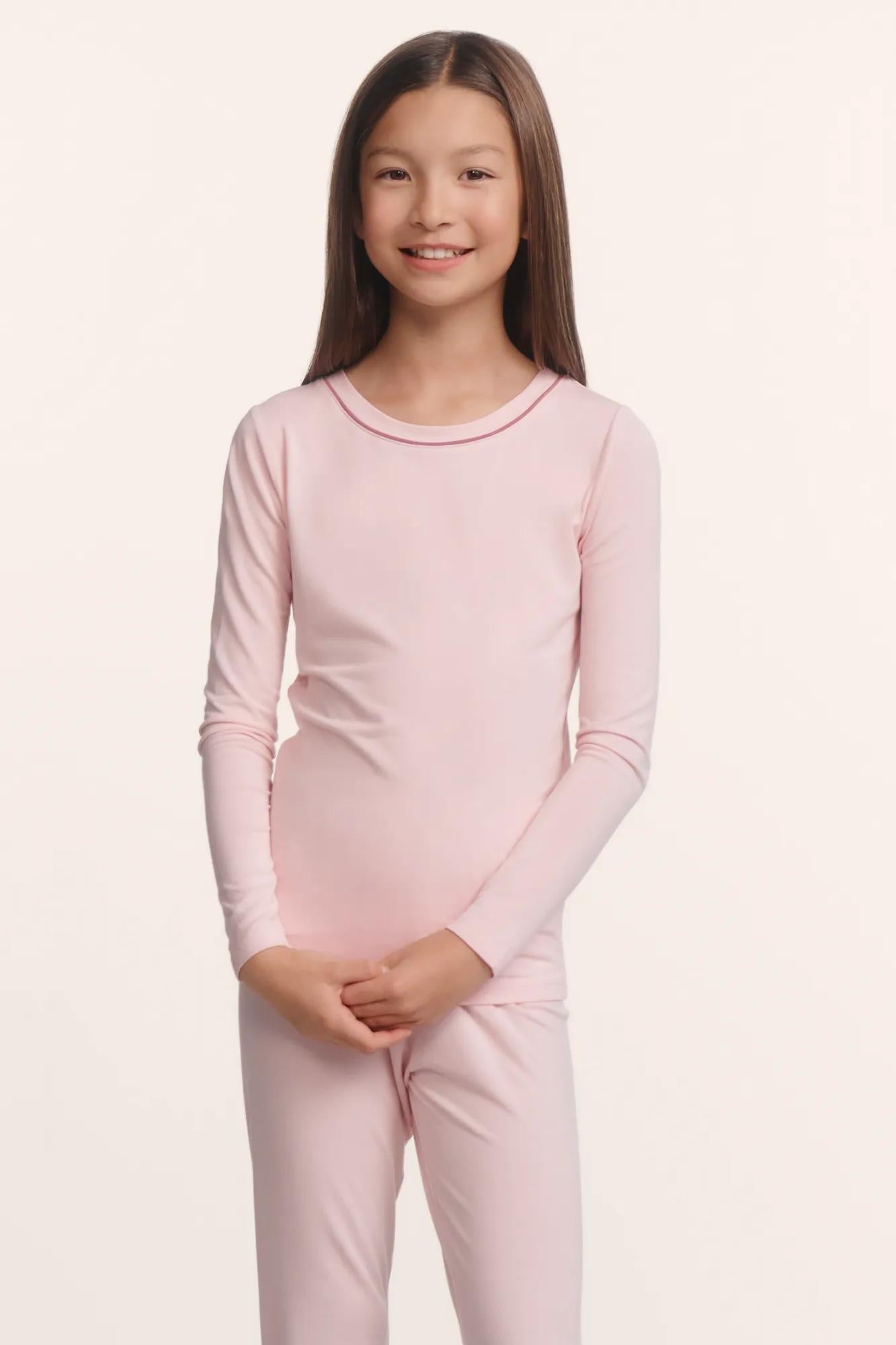 Eberjey Kids TENCEL™ Modal Unisex Long PJ Set
