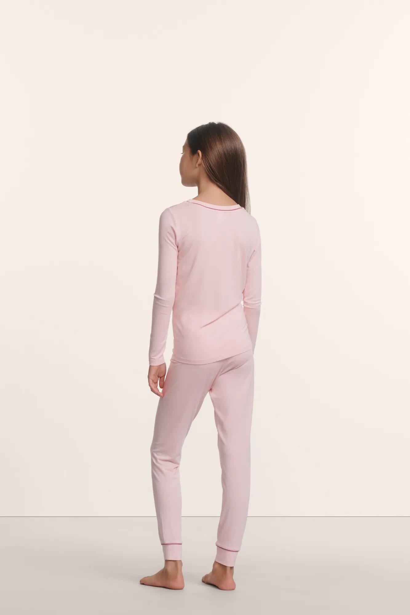 Eberjey Kids TENCEL™ Modal Unisex Long PJ Set