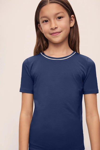 Eberjey Kids TENCEL™ Modal Unisex Short PJ Set