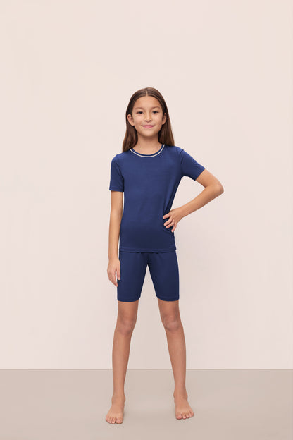 Eberjey Kids TENCEL™ Modal Unisex Short PJ Set