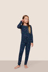 Forest Pine Navy/Ivory