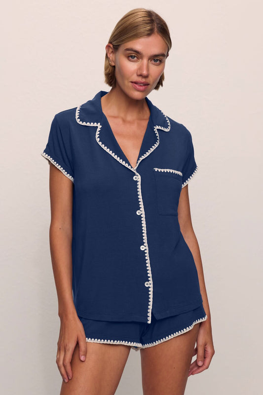 Eberjey Frida TENCEL™ Modal Shortie Short PJ Set
