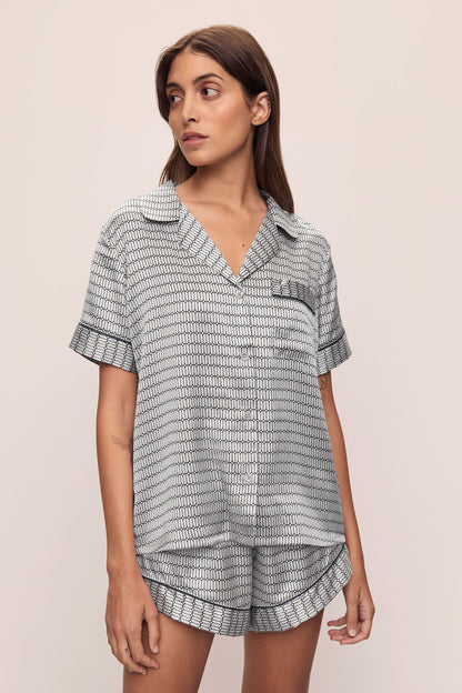 Stained Glass Lunar Rock/Navy,X-Small