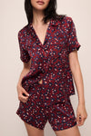 Winter Bloom Cabernet/Navy