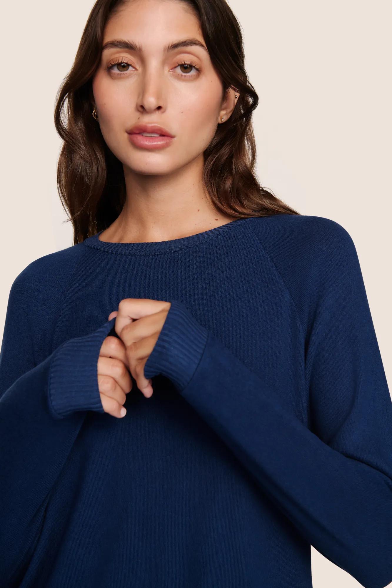 Eberjey Cozy Time Crew Neck Pullover