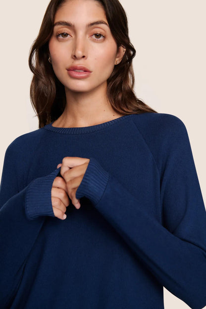 Eberjey Cozy Time Crew Neck Pullover