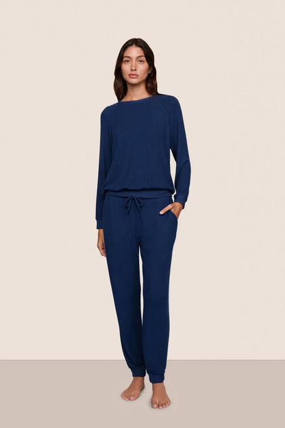 Eberjey Cozy Time Crew Neck Pullover