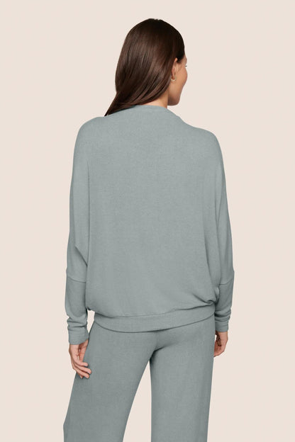 Eberjey Cozy Time Mock Neck Pullover
