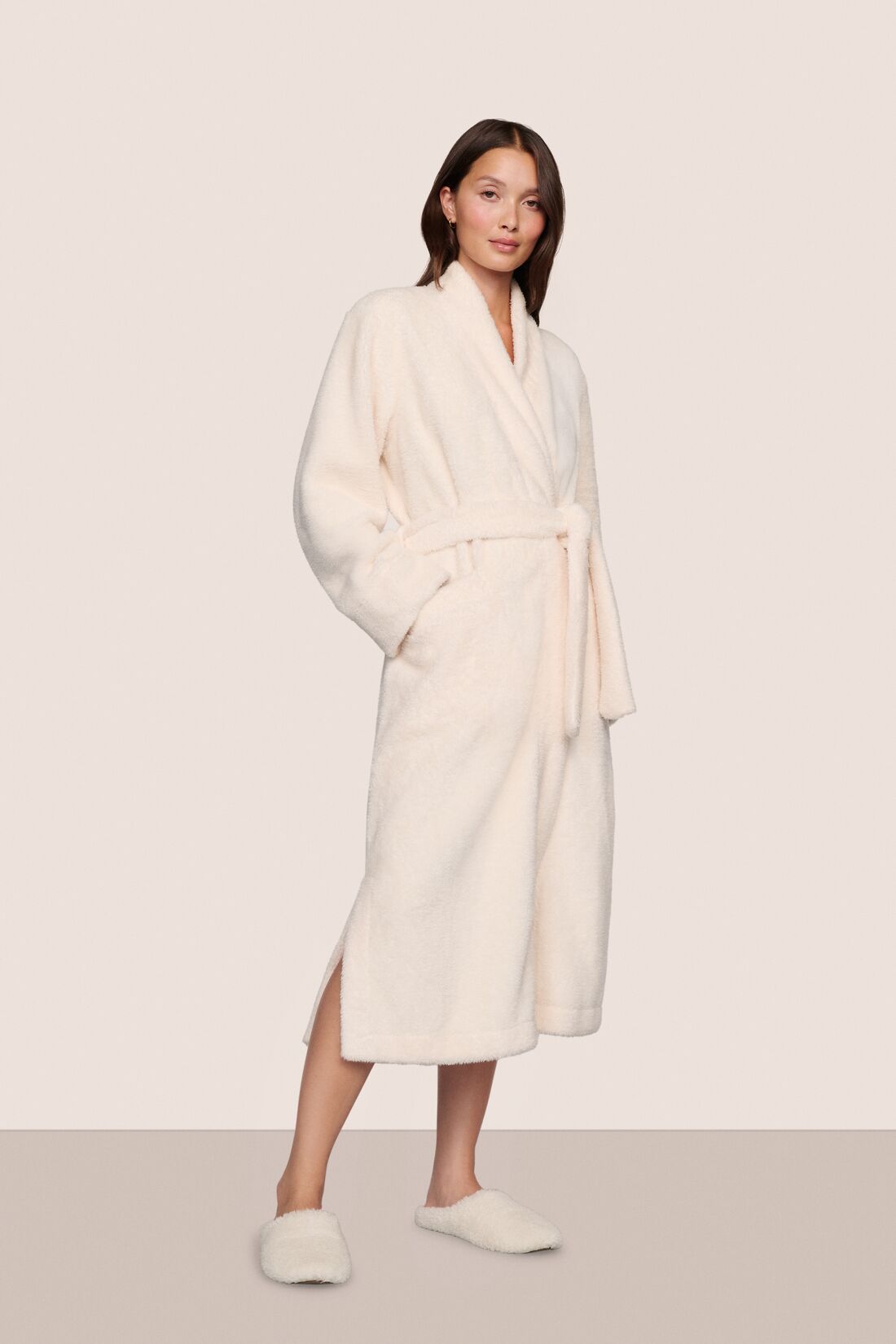 Eberjey Renew Plush Long Robe