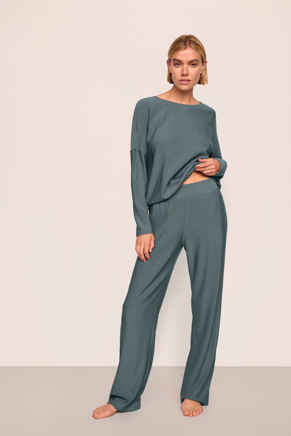 Eberjey Softest Sweats Straight Leg Pant