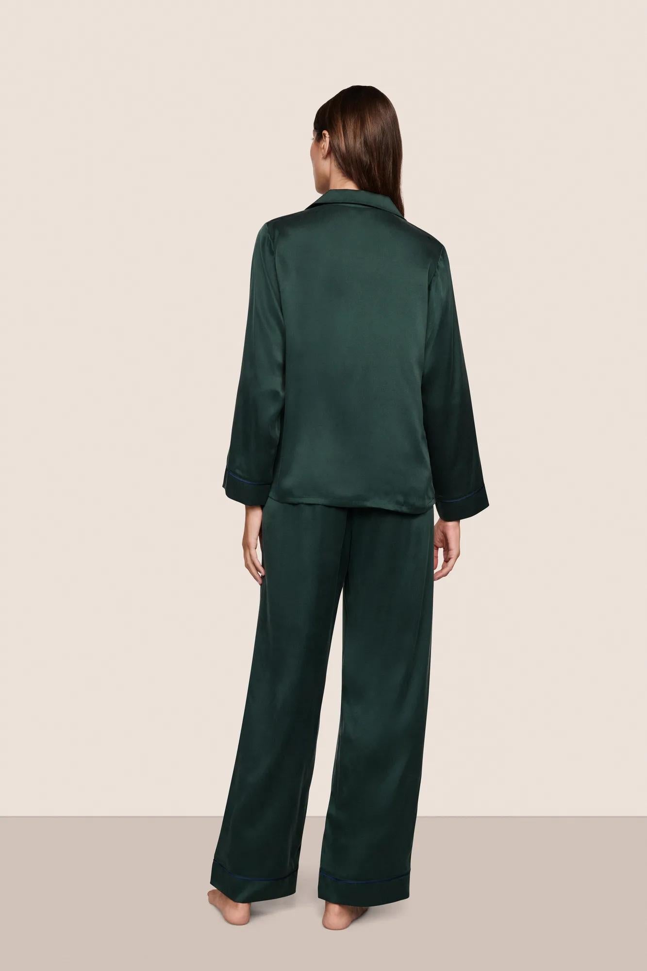 Eberjey Inez Washable Silk Long PJ Set