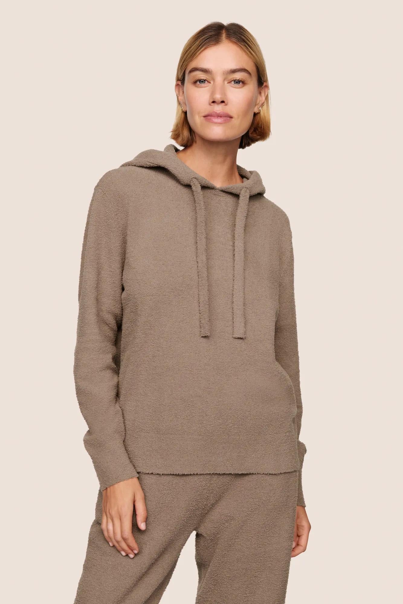 Eberjey Recycled Boucle Hoodie
