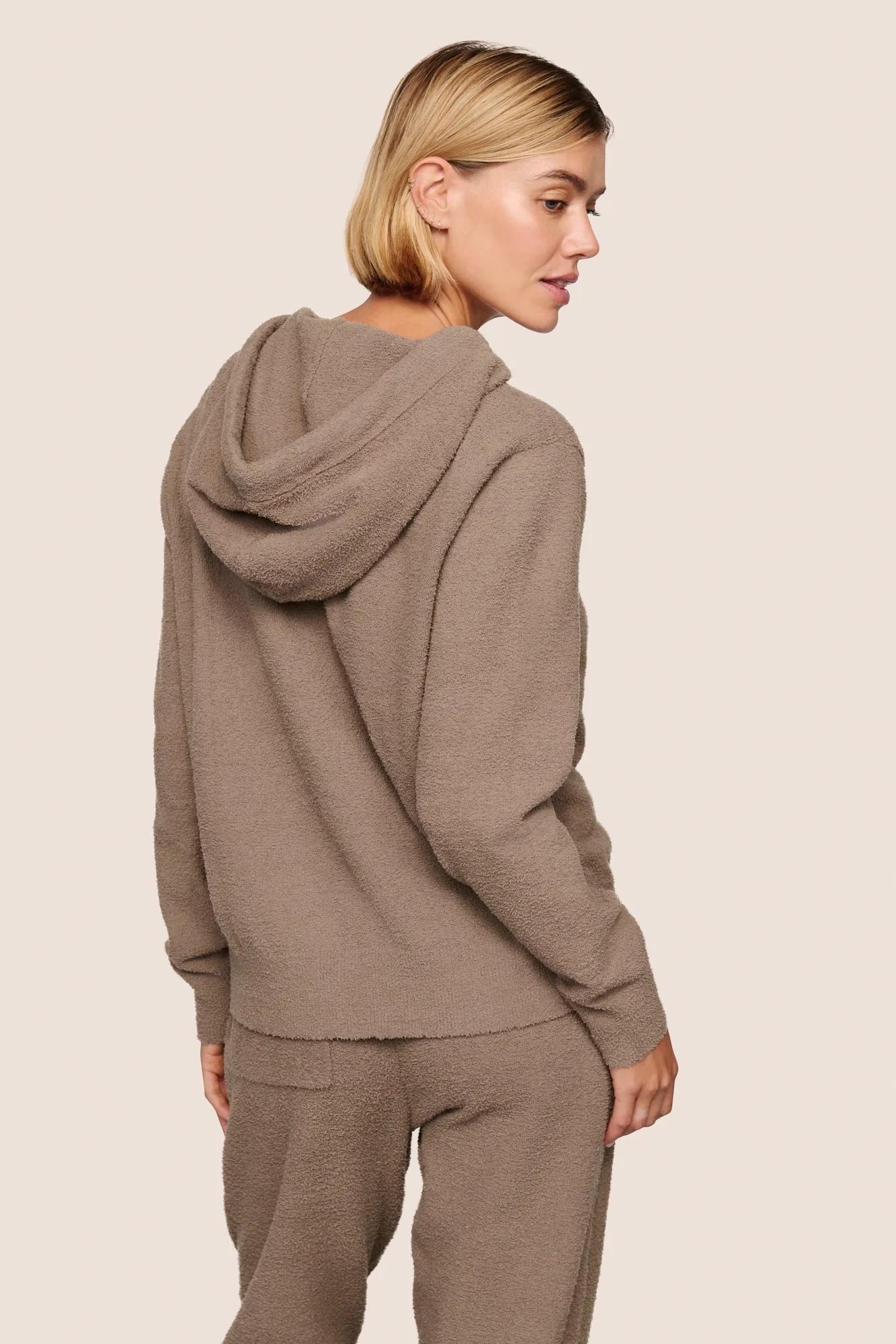Eberjey Recycled Boucle Hoodie