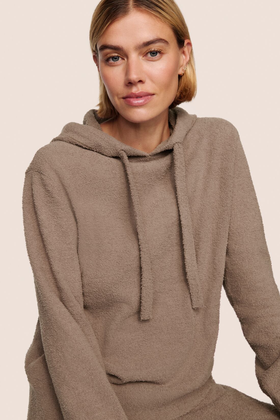 Eberjey Recycled Boucle Hoodie