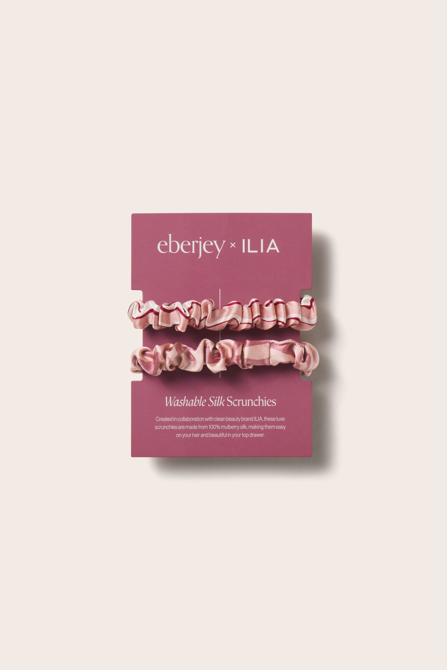 Eberjey Eberjey x ILIA - Printed Washable Silk Scrunchie 2 Pack