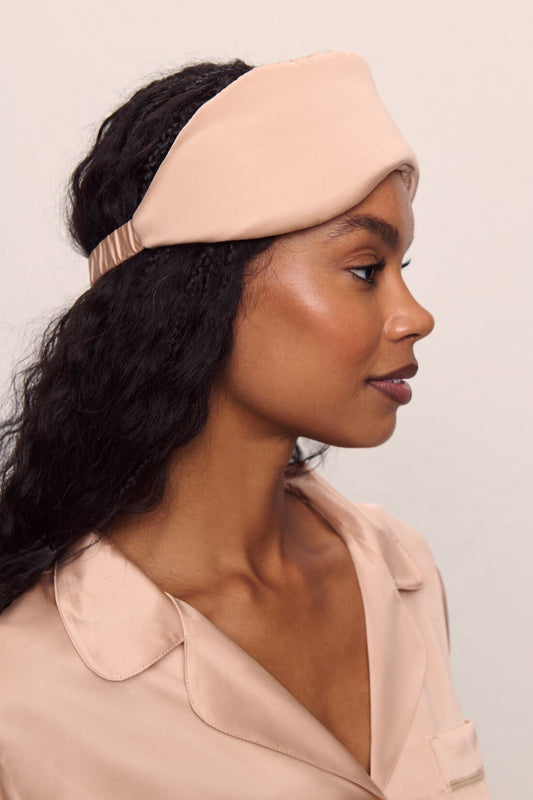Eberjey Inez Washable Silk Eye Mask