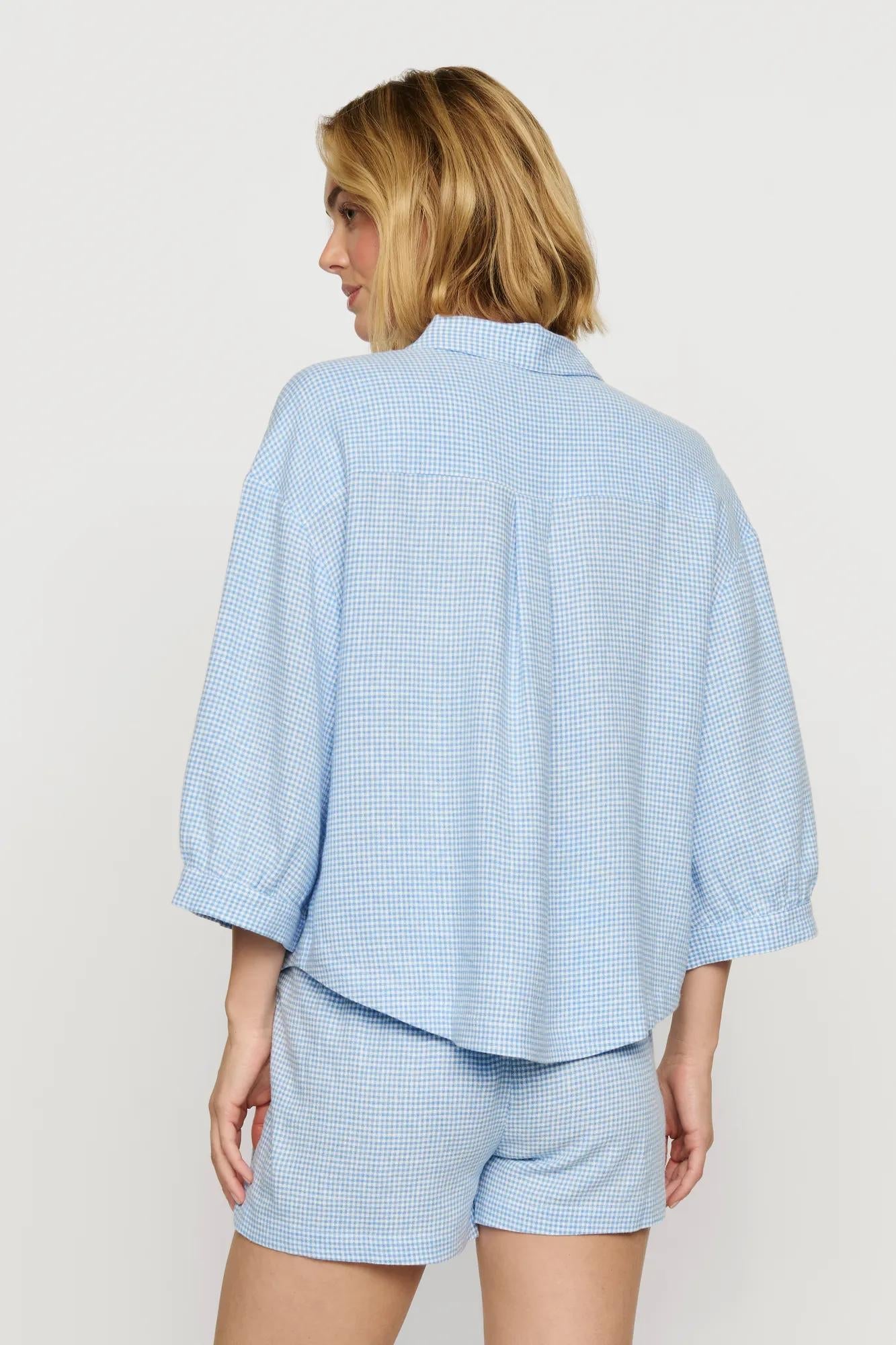 Eberjey Linen Blend Relaxed Top
