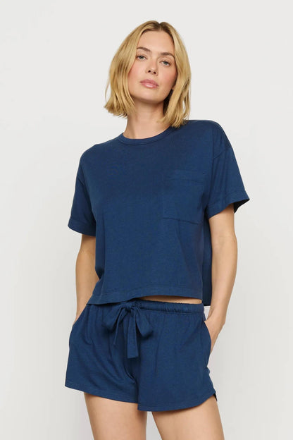 Eberjey Aloe Cotton Short Sleeve Tee