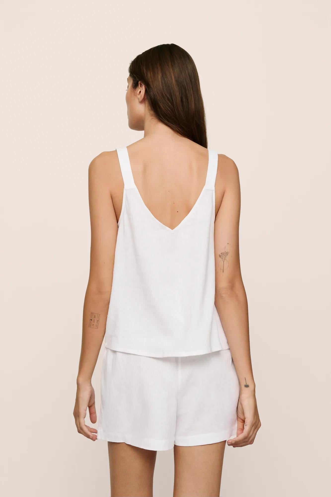 Eberjey Linen Blend Relaxed Short