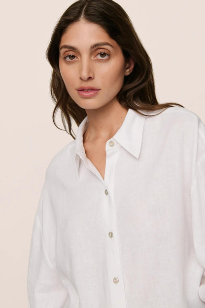 Eberjey Linen Blend Relaxed Top