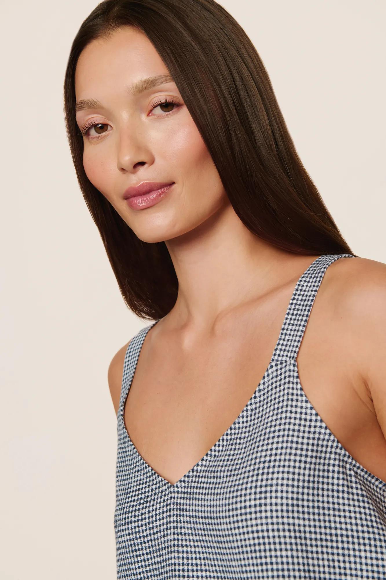Eberjey Linen Blend V Neck Cami