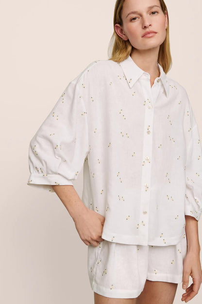 Summer Daisy White/Peach Dust,X-Small