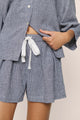 Gingham White/Navy