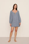 Gingham White/Navy